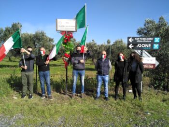 Casapound Lamezia ricorda le vittime delle foibe