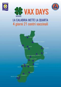 Vax day in Calabria, obiettivo 20mila dosi al giorno