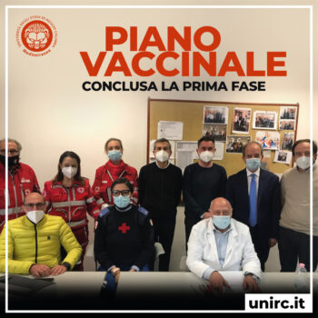 Conclusa la prima fase del piano vaccinale presso l’Università Mediterranea di Reggio Calabria