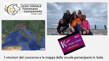 La scuola non si ferma e il Liceo “T. Campanella” continua a distinguersi con premi e riconoscimenti nazionali in ambito di cittadinanza europea e sostenibilità ambientale