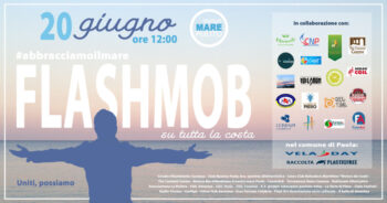 Domenica 20 giugno flash mob #abbracciamoilmare sulla costa tirrenica