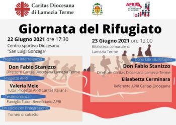 Lamezia Terme, iniziative della Caritas per la Giornata del Rifugiato