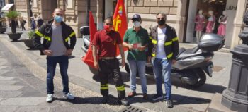 A Catanzaro sit in dei Vigili del Fuoco precari