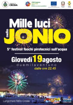 Ritornano "Le Mille luci nello Jonio", spettacolo pirotecnico sull'acqua