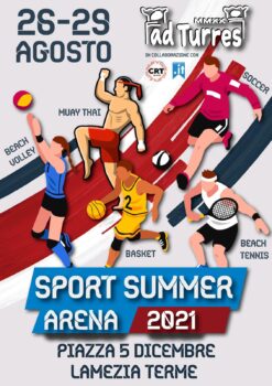 Lamezia Terme, dal 26 al 29 agosto "Sport Summer Arena" in piazza 5 dicembre