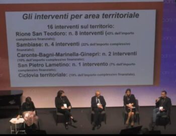 Rigenerazione urbana, il progetto “Lamezia Spazio Generazione 2021” presentato ad Urbanpromo a Milano