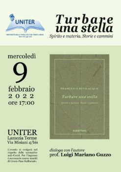 “Turbare una stella” il libro di Francesco Bevilacqua all’Uniter il 9 febbraio