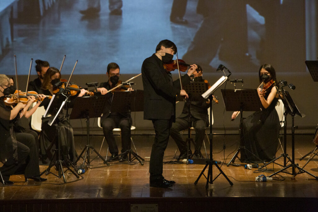 AMA Calabria, Guido Rimonda incanta con il suo violino il pubblico lametino e catanzarese