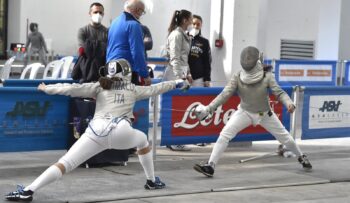 La lametina Gloria Davoli alla 2^ Prova Nazionale Assoluti Sciabola Femminile