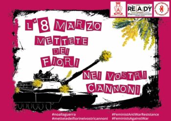 8 marzo: da Rende appello per la pace con la campagna social #mettetedeifiorineivostricannoni