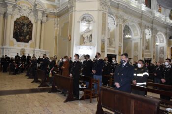 Celebrazione eucaristica interforze a Vibo in preparazione alla Santa Pasqua