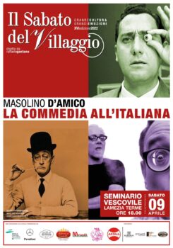 Il critico teatrale Masolino D’Amico il 9 aprile al «Sabato del Villaggio»