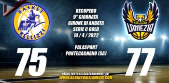 Vittoria del Basketball Lamezia sul campo del Pellizzi