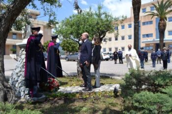 Oggi la cerimonia di commemorazione del 26° anniversario della morte del Vice Sovrintendente della Polizia di Stato Pietro Caligiuri