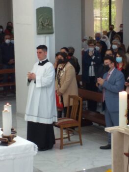 Il seminarista Andrea Giovanni Cefalà è stato ammesso all’ordine sacro del diaconato e del presbiterato