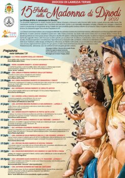 Al via domani i 15 sabati della Madonna di Dipodi