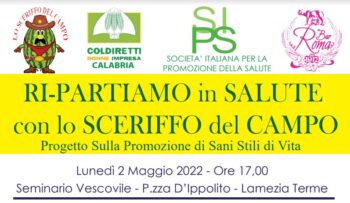 Oggi presentazione del progetto "Ri-partiamo in Salute" al seminario vescovile