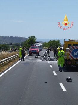 Incidente stradale a Nocera Terinese, un ferito grave