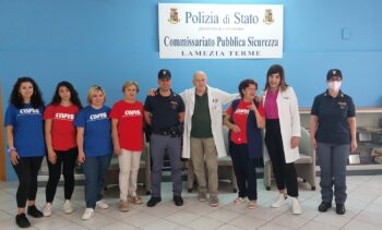 Giornata mondiale del donatore di sangue, al Commissariato di Lamezia organizzata raccolta straordinaria