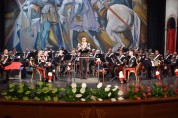 Si è svolto al Politeama di Catanzaro il concerto della Fanfara del 10° Reggimento Carabinieri “Campania”