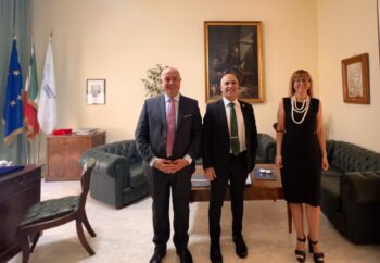 L’Ambasciatore d’Israele Dror Eydar in visita alla Camera di commercio di Cosenza