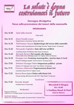 Da oggi a sabato nel lametino screening oncologi gratuiti grazie alla Carovana della Prevenzione della Susan Komen.