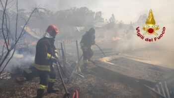 Diversi interventi dei Vigili del Fuoco in tutta la provincia di Crotone