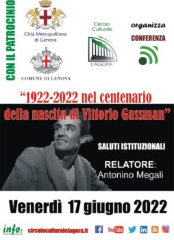 A Reggio Calabria conversazione sul centenario della nascita di Vittorio Gassman