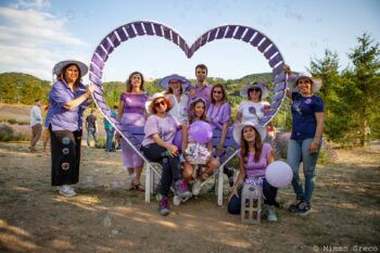 L’associazione “Città Visibili” al Parco della Lavanda