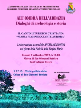 “Maria fiammeggiante Aurora", stasera concerto delle Ancillae Domini per la rassegna “All’ombra dell’Abbazia”