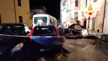 Maltempo nel cosentino, la Provincia di Cosenza ripristina la viabilità nella zona di Tortora