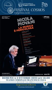 Reggio Calabria, Cosmos: domani sera al Cilea la chiusura con il concerto del Maestro Nicola Piovani