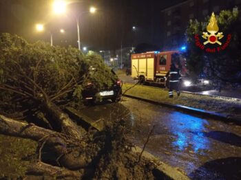 Lamezia, prosegue l’opera di soccorso dei Vigili del Fuoco per i danni causati dal maltempo