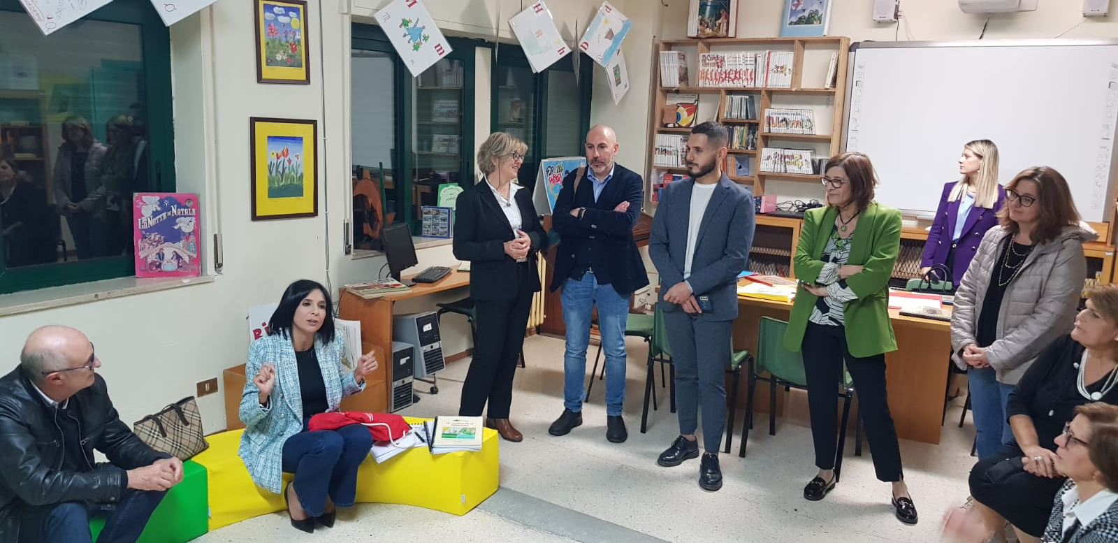 Lamezia, vice presidente giunta regionale Princi in visita all'Istituto "Don Milani"