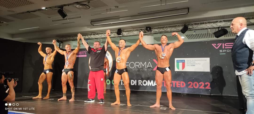 L'atleta lametino Felice Mancuso vince il titolo di Campione Nazionale Classic Physique CSEN