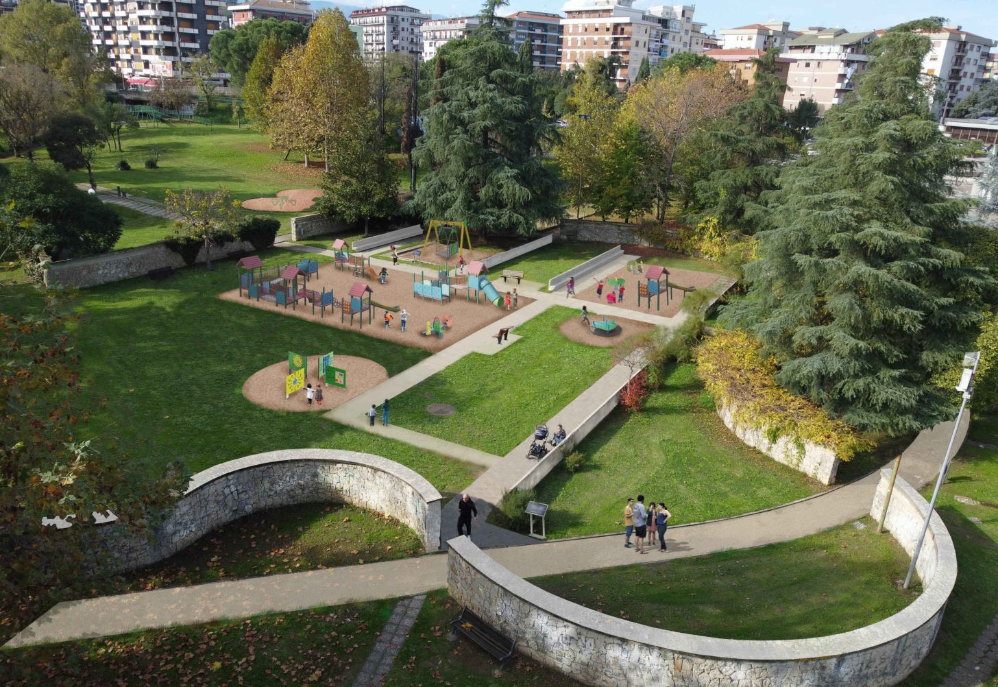 Rende, diventa realtà il parco inclusivo più grande d’Europa: approvato il progetto esecutivo. Robinson e Green uniti dal ponte ciclopedonale 