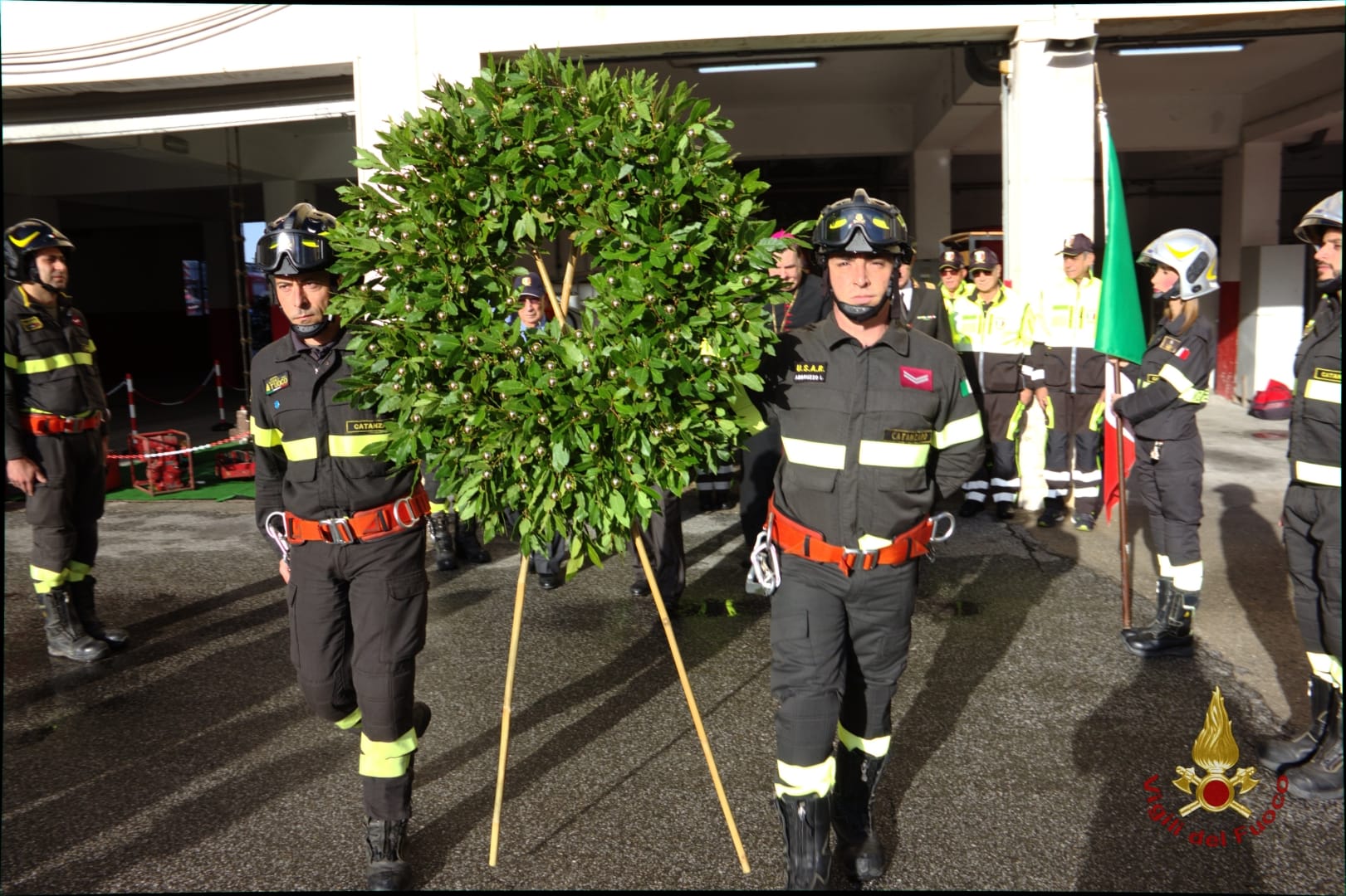 Festività di Santa Barbara presso il Comando Provinciale Vigili del Fuoco di Catanzaro