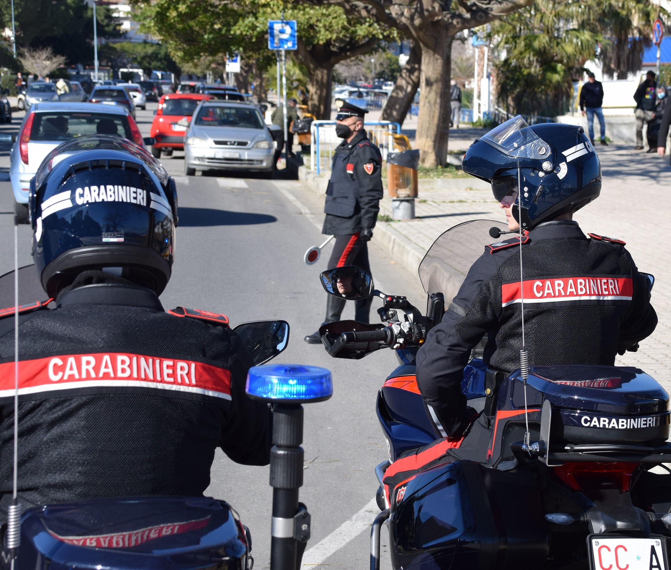 Servizio straordinario dei carabinieri di Soverato nelle festività