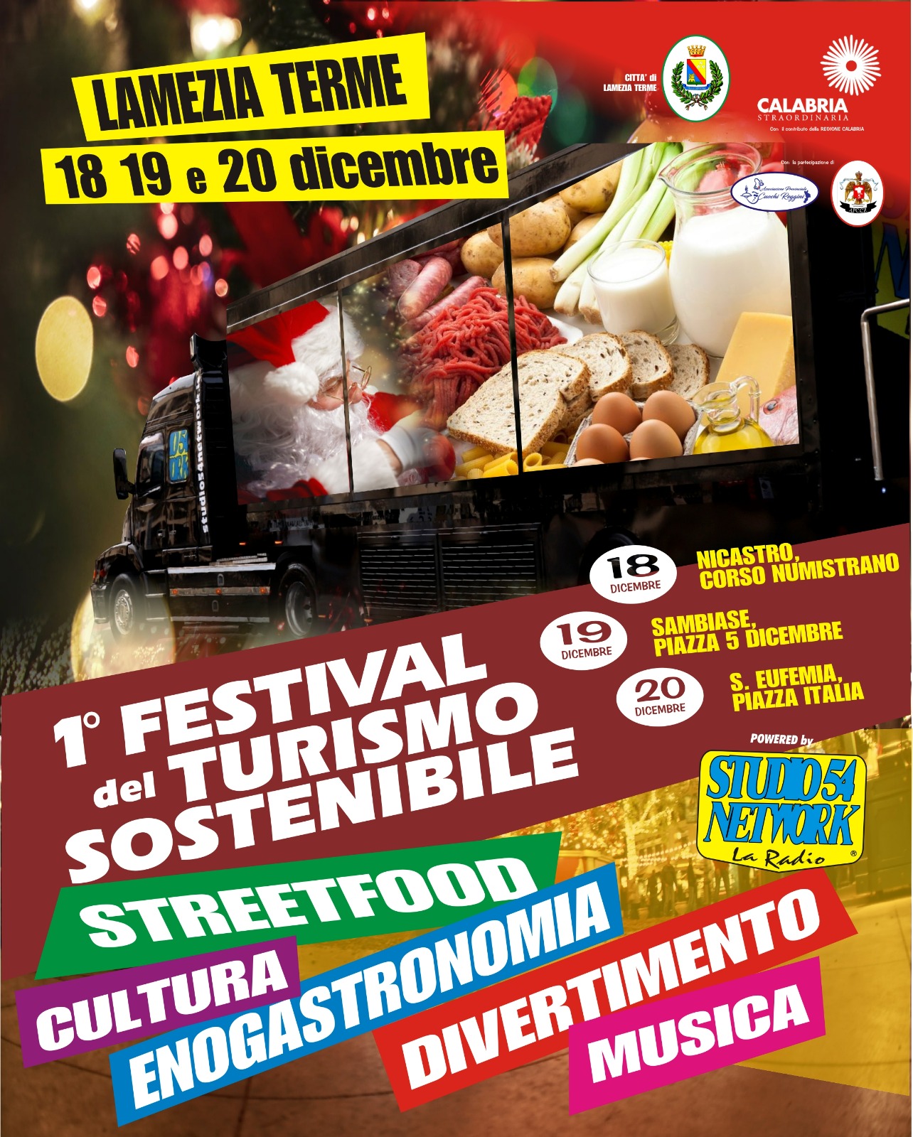 Lamezia, dal 18 al 20 dicembre il “Festival del Turismo Sostenibile”, domani presentazione programma