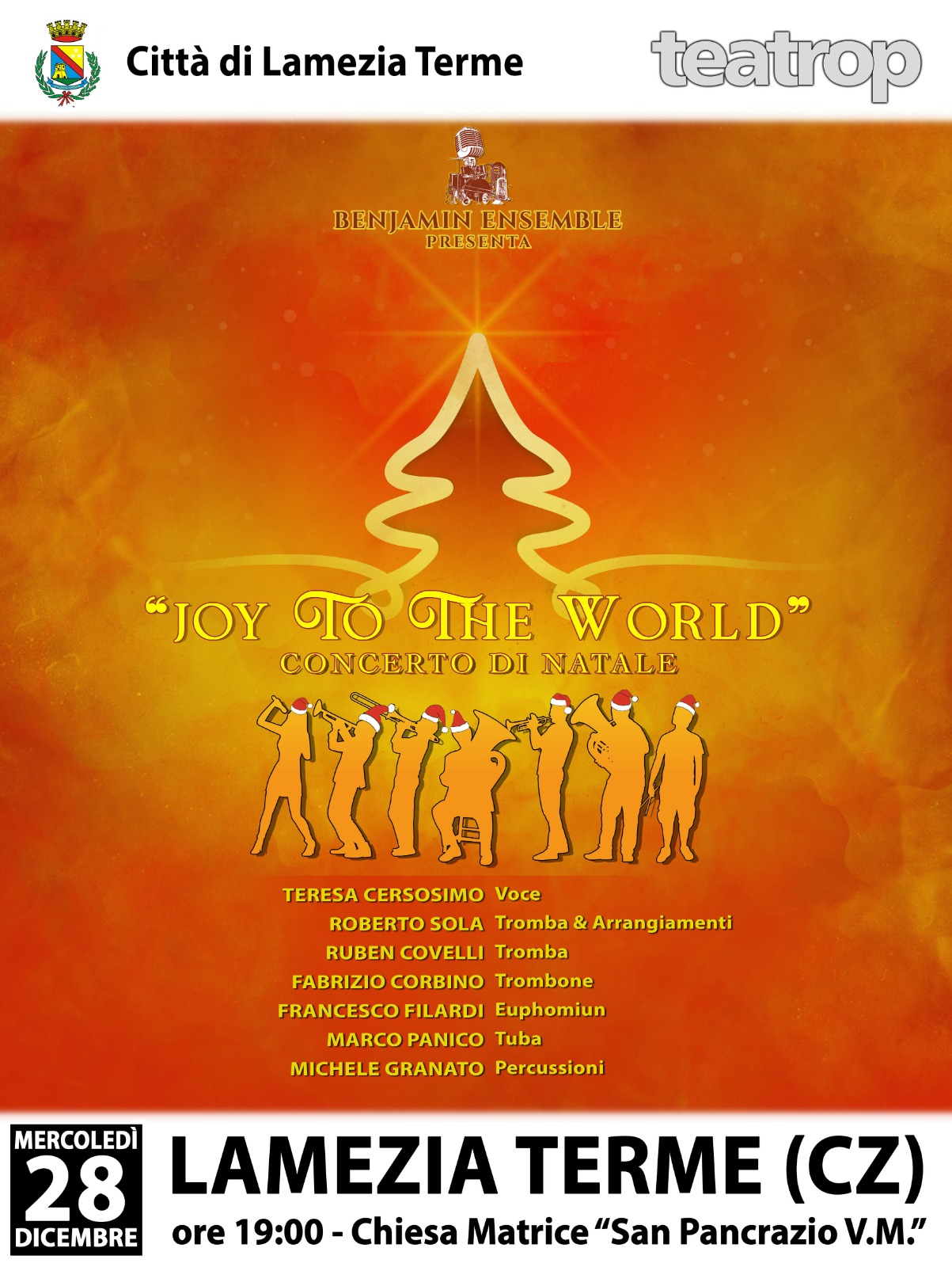 Lamezia, stasera alla Chiesa Matrice il concerto "Joy to the world"