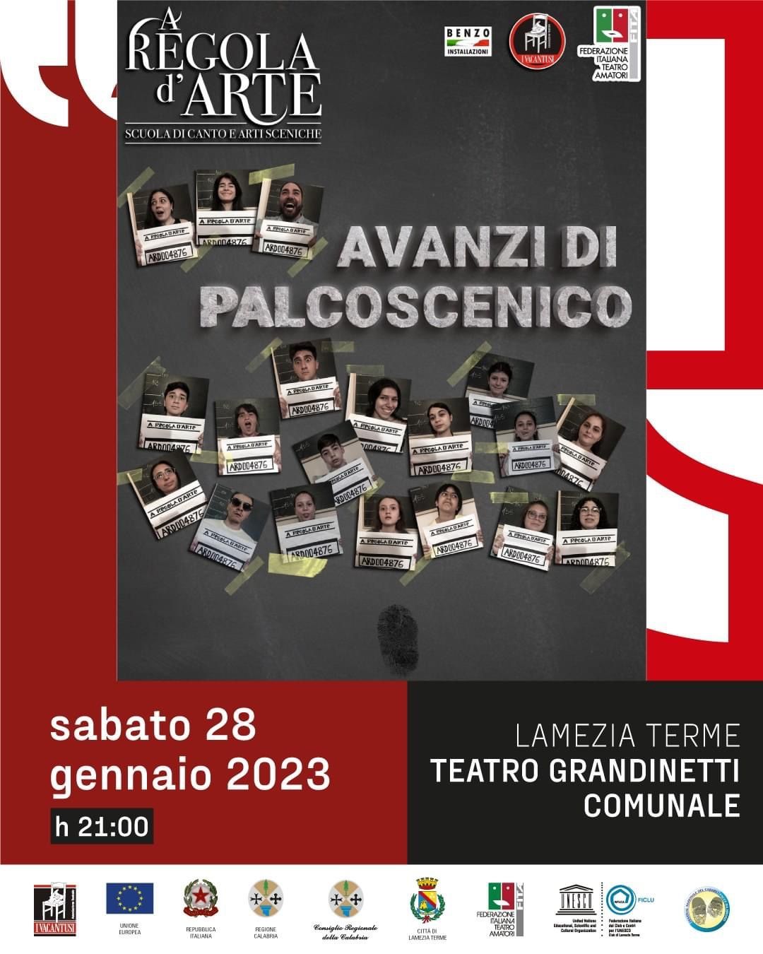 Lamezia, Vacantiandu Off, sabato 28 in scena “Avanzi di palcoscenico”