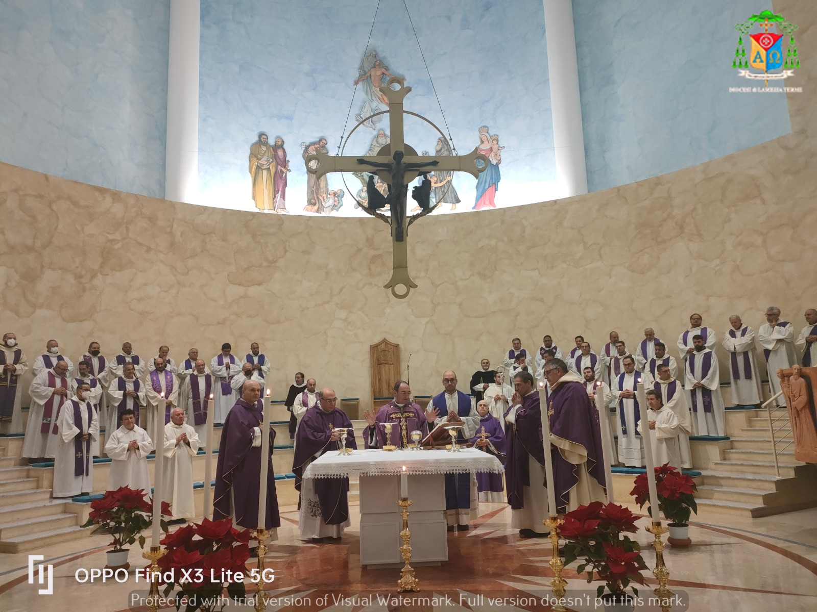 Lamezia, celebrata messa in suffragio di Papa Benedetto XVI