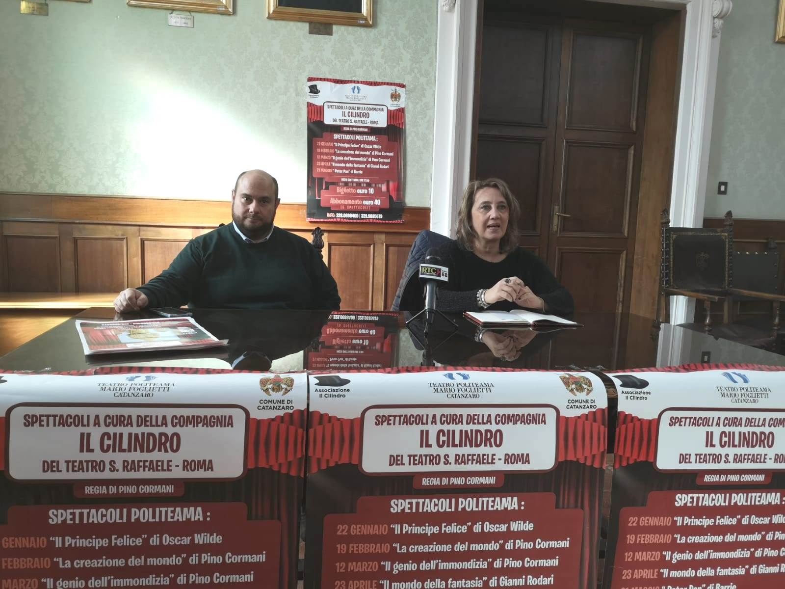 Catanzaro, presentata la rassegna "Primi passi a teatro" che aprirà il Politeama ai più piccoli