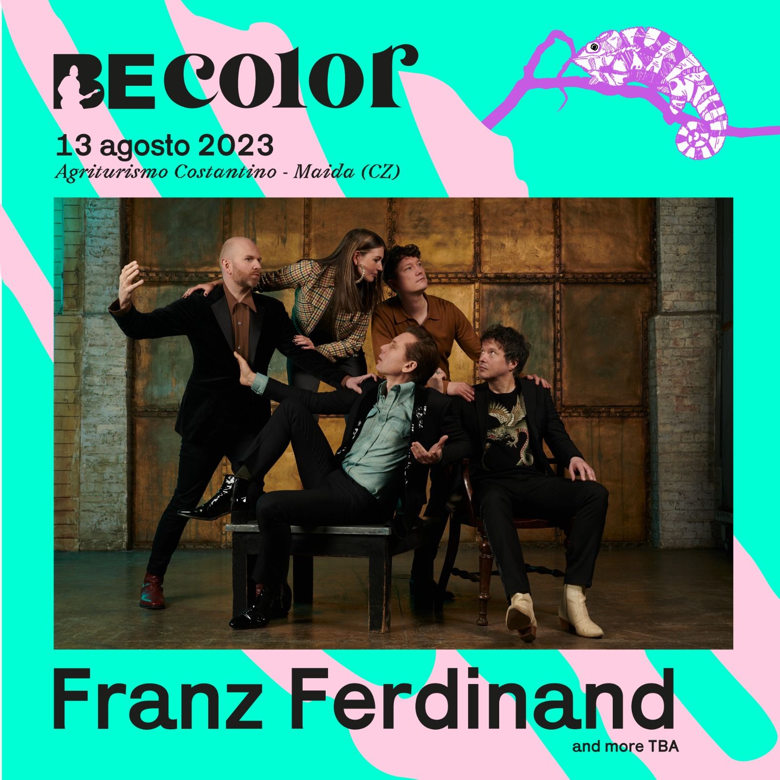 Ad agosto a Maida il Color Fest, nasce “Be Color” e annuncia i Franz Ferdinand, unica tappa al centro sud