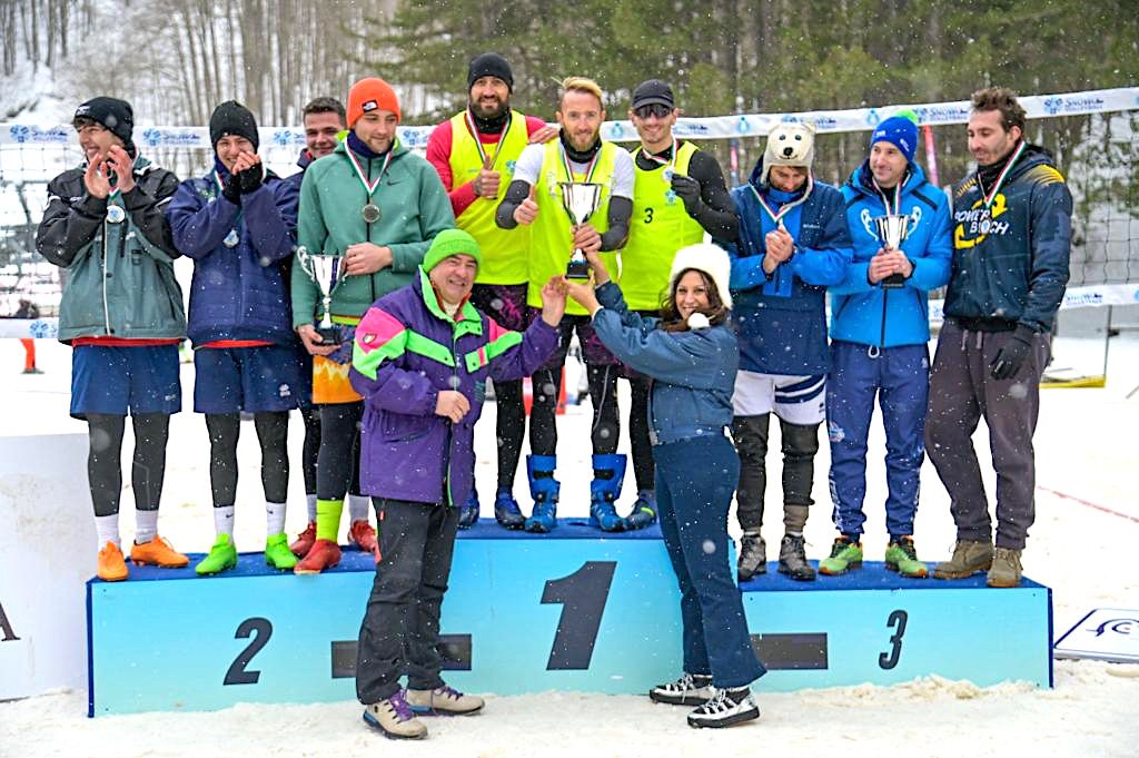 Lorica, conclusa la tappa del campionato nazionale di Snow volley