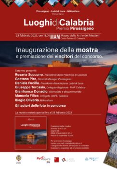 “Luoghi di Calabria”, parte da Cosenza la Mostra itinerante del concorso fotografico regionale che valorizza le bellezze del territorio calabrese