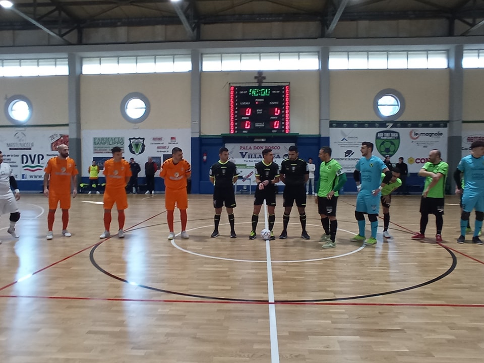 Ecosistem Lamezia Soccer: pareggio contro il Villaurea