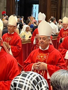 L'Arcivescovo della Diocesi di Cosenza Bisignano, mons. Giovanni Checchinato, riceve il Pallio in Vaticano