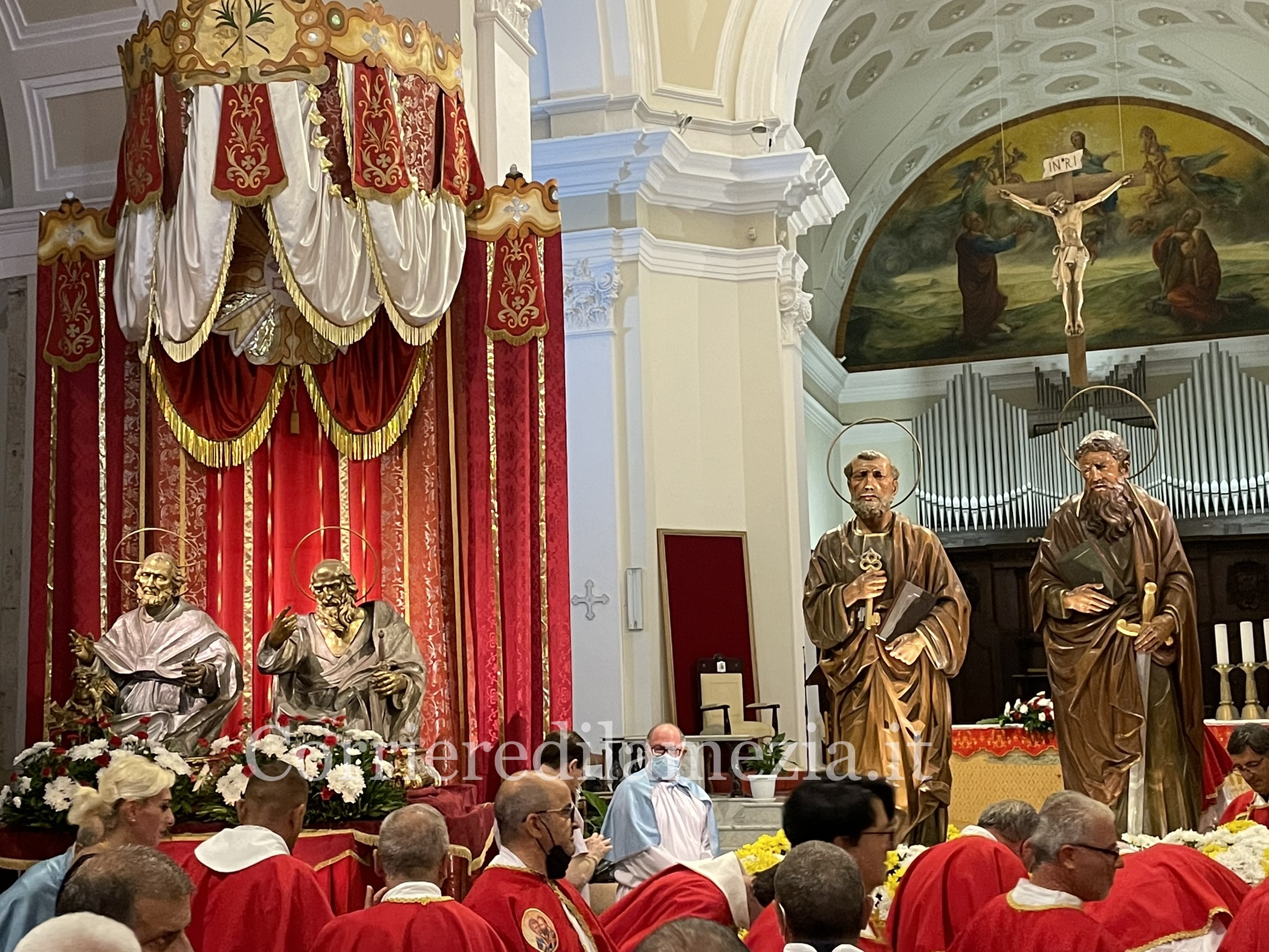 Lamezia, iniziata la novena dei Santi Pietro e Paolo, patroni della città