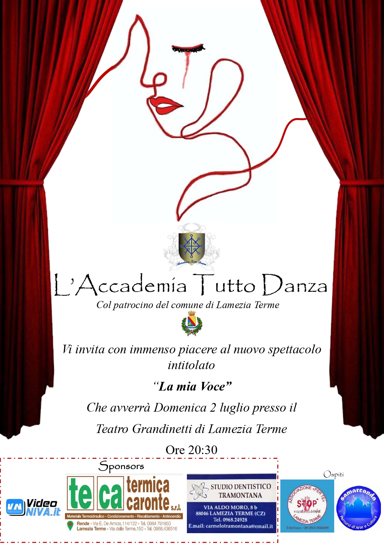 Lamezia, l’Accademia Tutto Danza presenta lo spettacolo “La mia voce”. Il ballo e la musica contro la violenza di genere